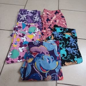 Lularoe Disney OS Leggings Lot of 5